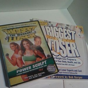 Nwt Biggest Loser Video and Book set